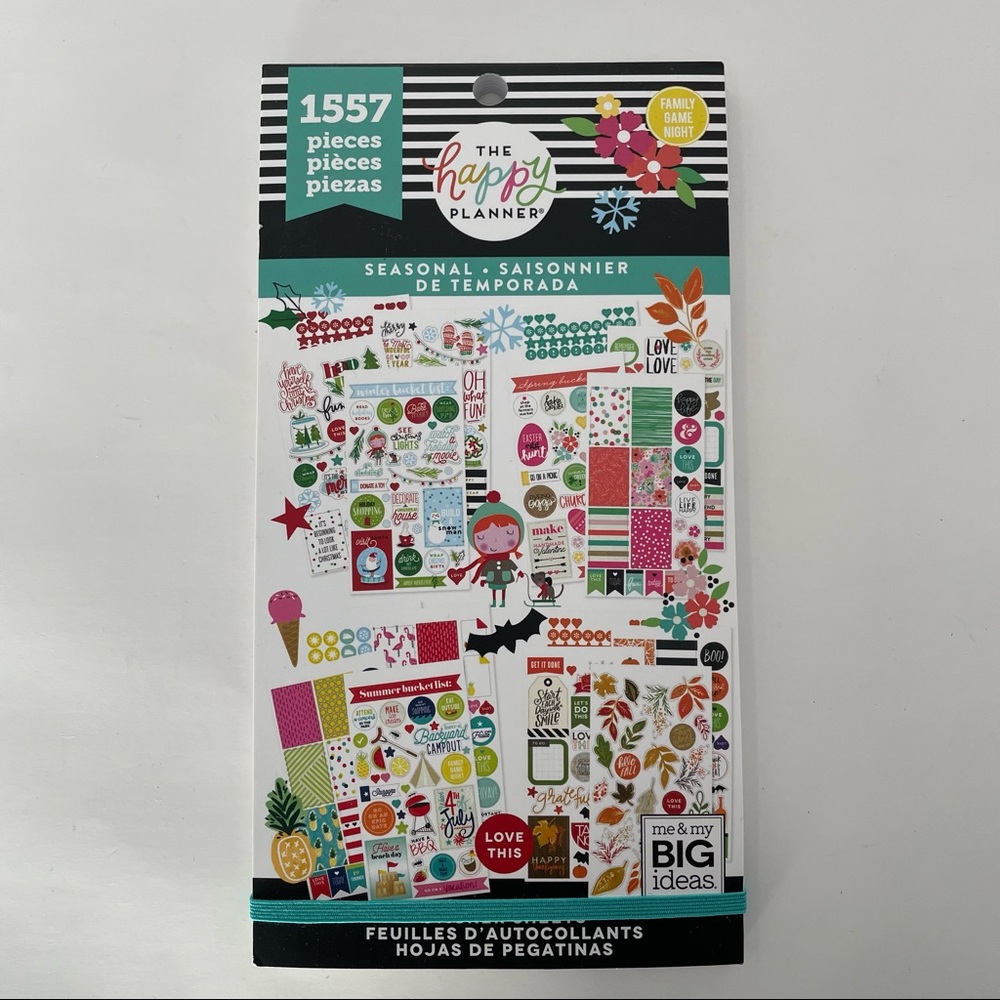 The Happy Planner Seasonal Sticker Book Booklet